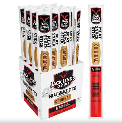 Jack Link's Original Beef Sticks, 0.8 oz. (01016) (Pack of 20)