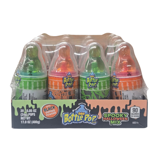 Topps Halloween Baby Bottle Pops, 20 count (08261)