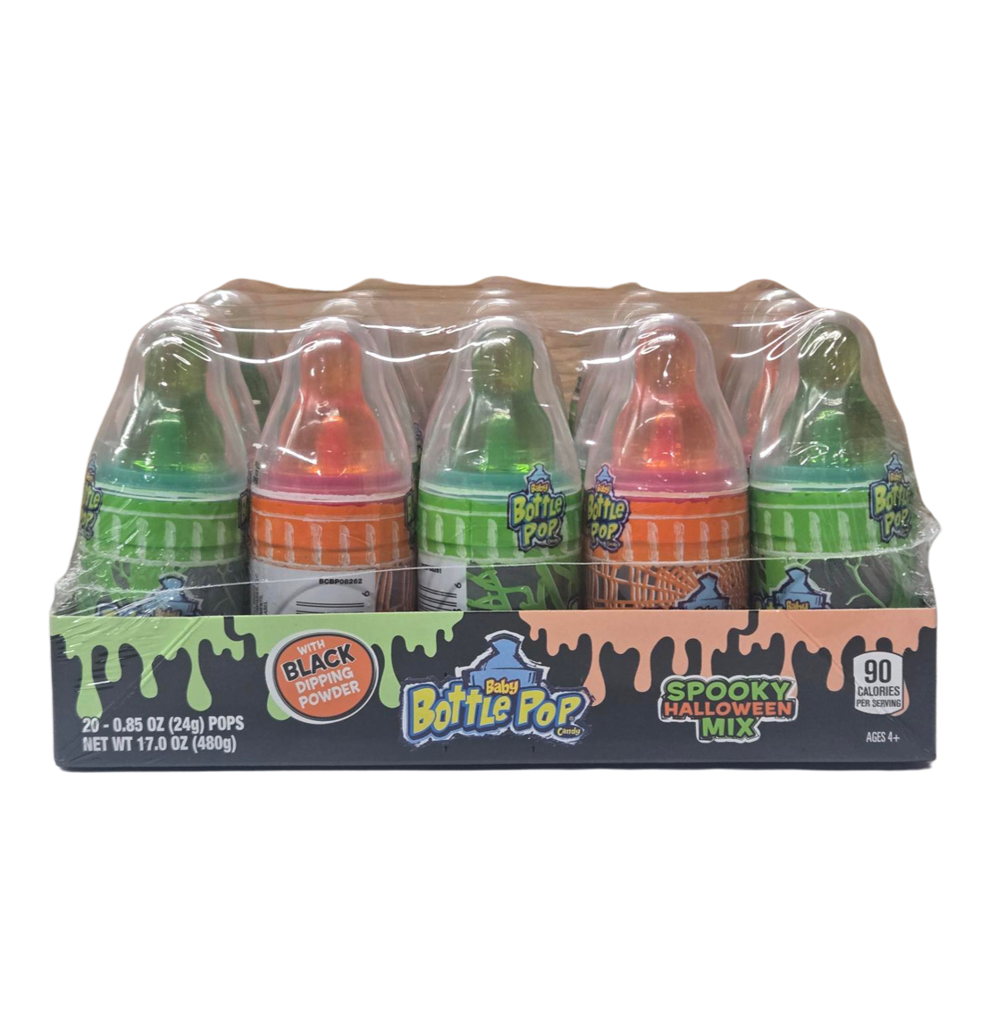 Topps Halloween Baby Bottle Pops, 20 count (08261)