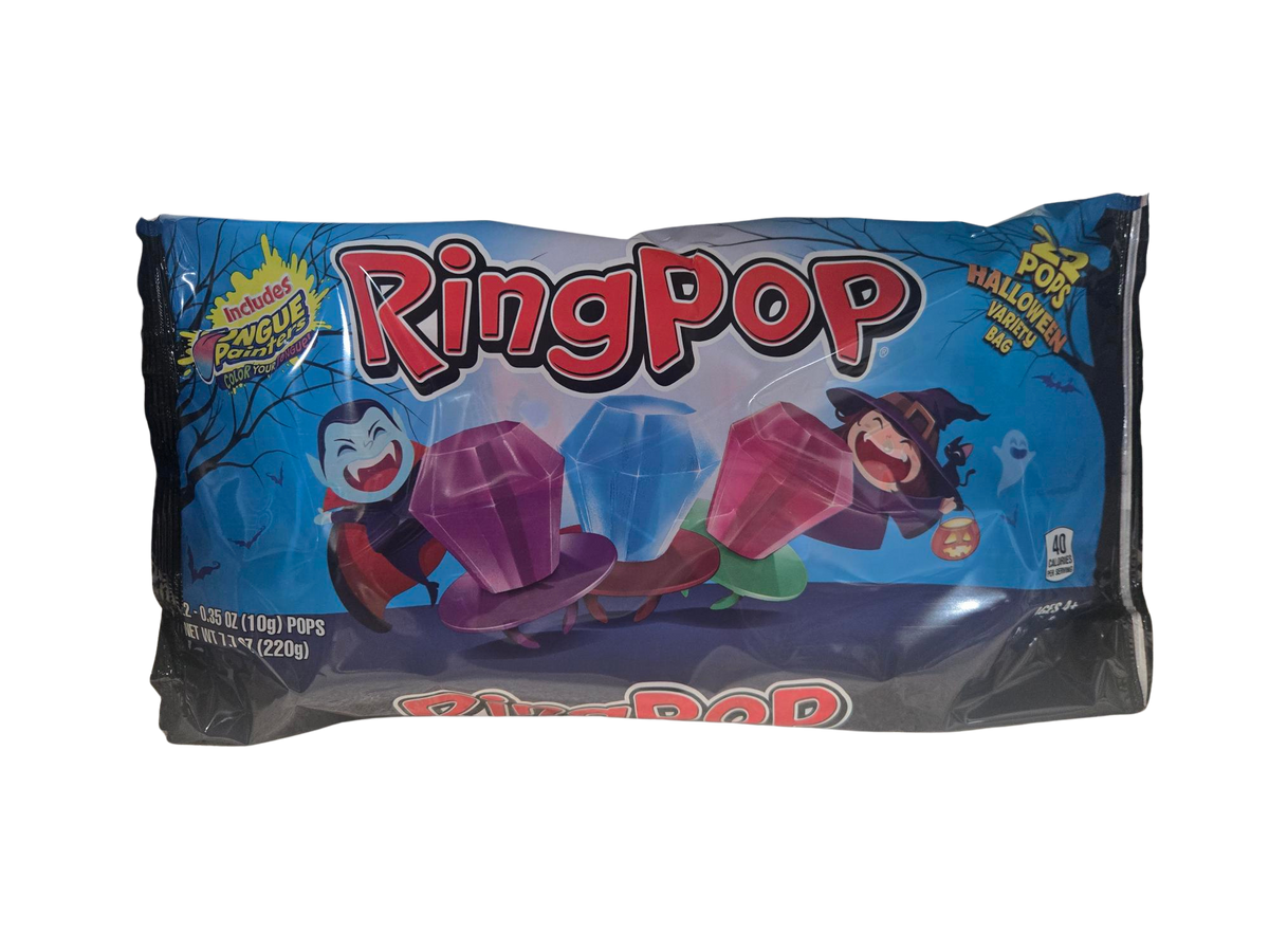Topps Halloween Ring Pops, 22 Count Bag (26250)