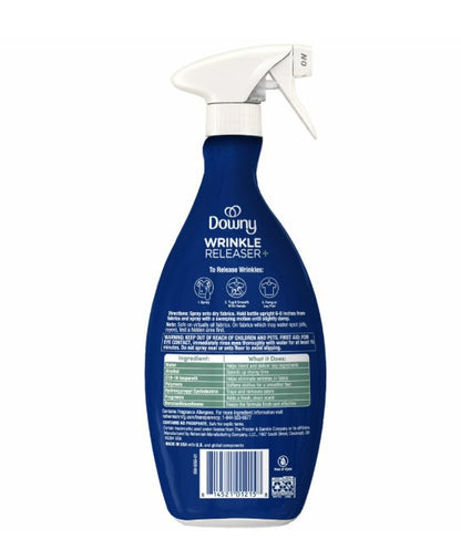 Downy Wrinkle Releaser - Crisp Linen Scent, 33.8 fl. oz. (01215)