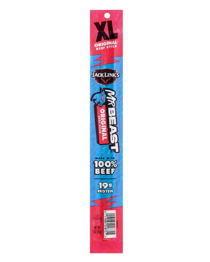 Jack Link's Mr. Beast Original Beef Sticks, 3 oz. (01876) (Pack of 12)