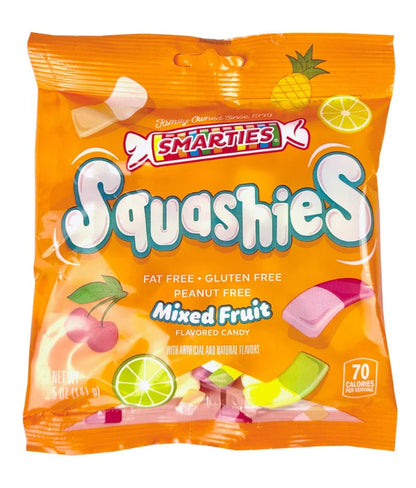 Smarties Squashies Mixed Fruit, 5 oz. Bag (00325)