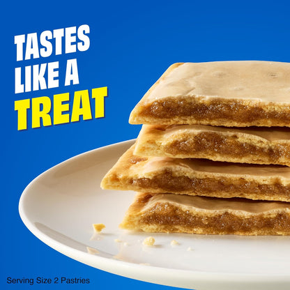 Kellogg's Pop Tarts Protein Boostin' Brown Sugar Cinnamon, 4 Pack, 8 Pastry Count (33055)