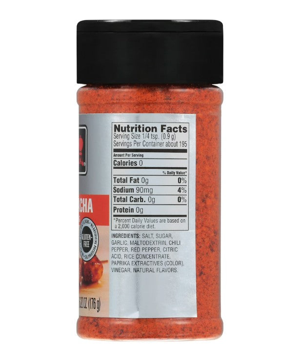 Weber Garlic Sriracha, 6.2 oz. (00367)