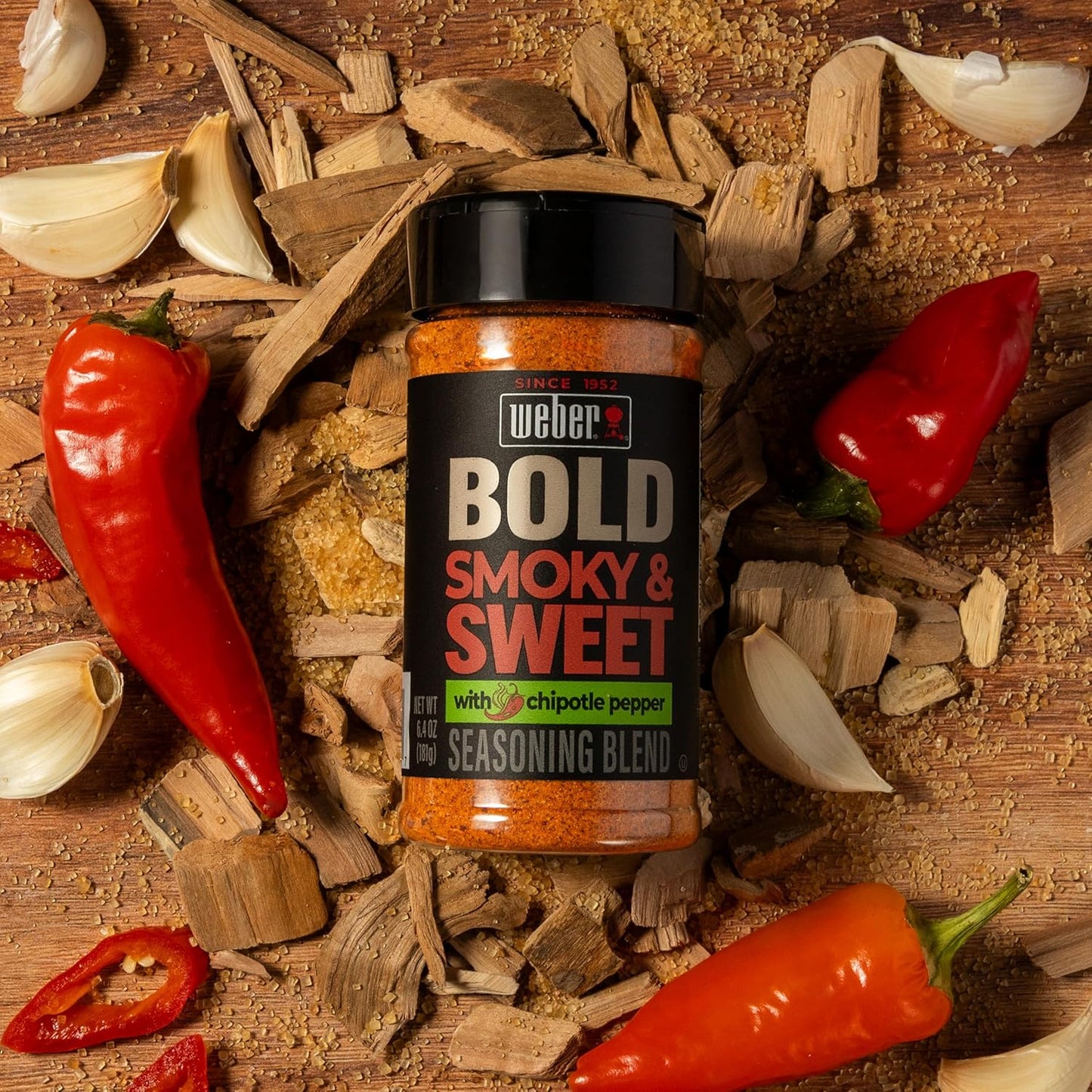 Weber Bold Smoky & Sweet, 6.4 oz. (89061)