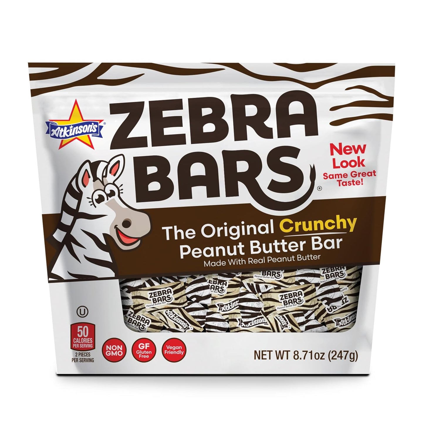 Atkinson's Peanut Butter Bars, 8.71 oz. bag (13012)