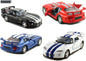 KiNSMART Diecast Dodge Viper - 1:36 Scale, 12 Pack (271440)