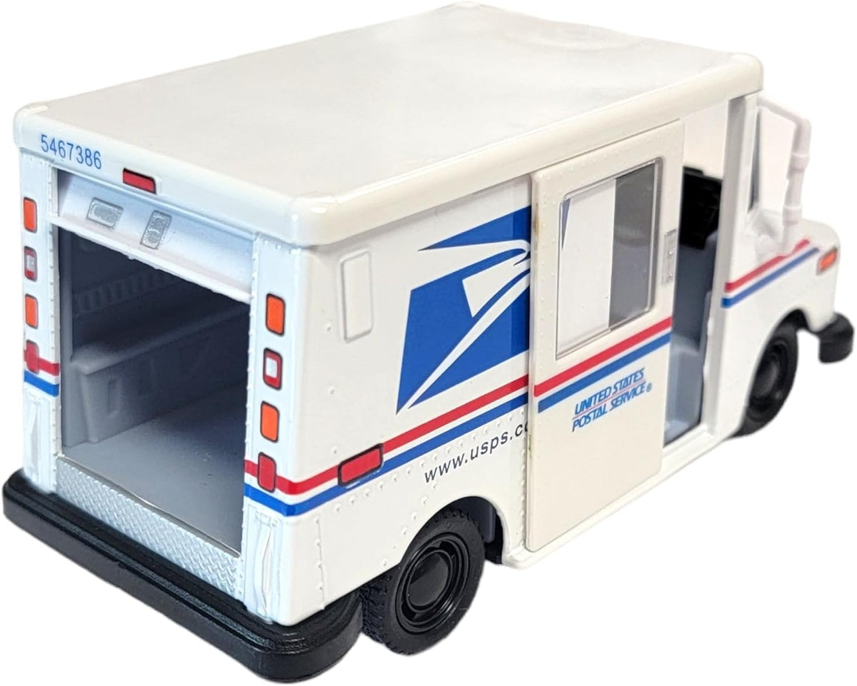 KiNSMART Diecast USPS LLV - 1:36 Scale, 12 Pack (276629)