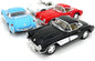 KiNSMART Diecast 1957 Chevy Corvette - 1:34 Scale, 12 Pack (273154)