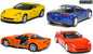 KiNSMART Diecast 2007 Chevy Corvette Z06 - 1:36 Scale, 12 Pack (273277)
