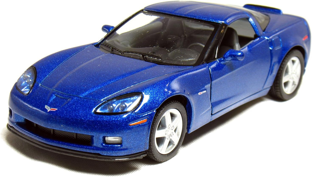 KiNSMART Diecast 2007 Chevy Corvette Z06 - 1:36 Scale, 12 Pack (273277)