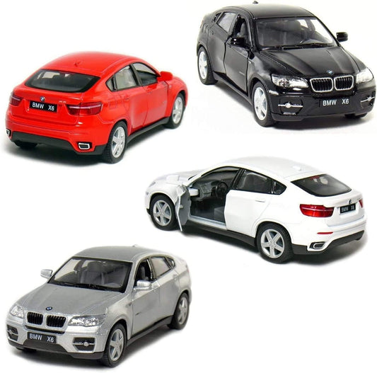 KiNSMART Diecast 2008 BMW X6 - 1:38 Scale, 12 Pack (273963)