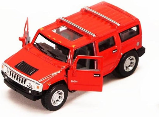 KiNSMART Diecast 2008 Hummer H2 SUV - 1:40 Scale, 12 Pack (273536)