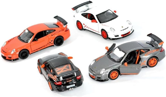 KiNSMART Diecast 2010 Prsche 911 GT3 RS - 1:36 Scale, 12 Pack (274304)