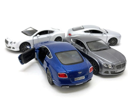 KiNSMART Diecast 2012 Bentley Continental GT Speed- 1:38 Scale, 12 Pack (274878)