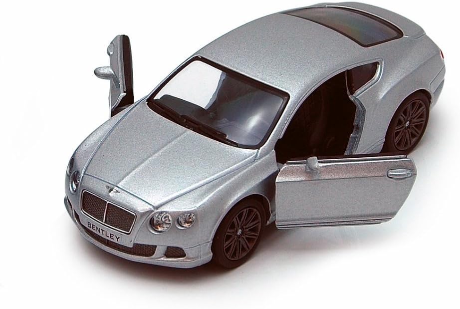 KiNSMART Diecast 2012 Bentley Continental GT Speed- 1:38 Scale, 12 Pack (274878)
