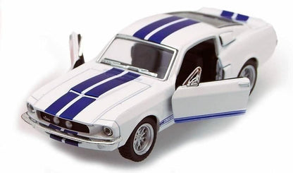 KiNSMART Diecast 1967 Shelby GT500 - 1:36 Scale, 12 Pack (274946)