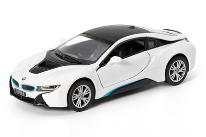 KiNSMART Diecast BMW i8 - 1:36 Scale, 12 Pack (275066)