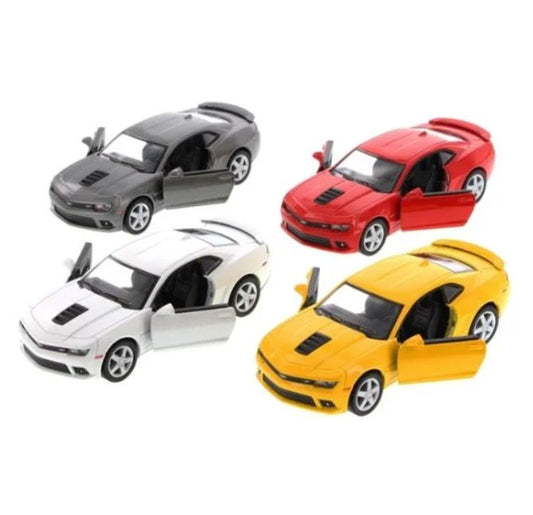 KiNSMART Diecast 2014 Chevrolet Camaro - 1:38 Scale, 12 Pack (275080)