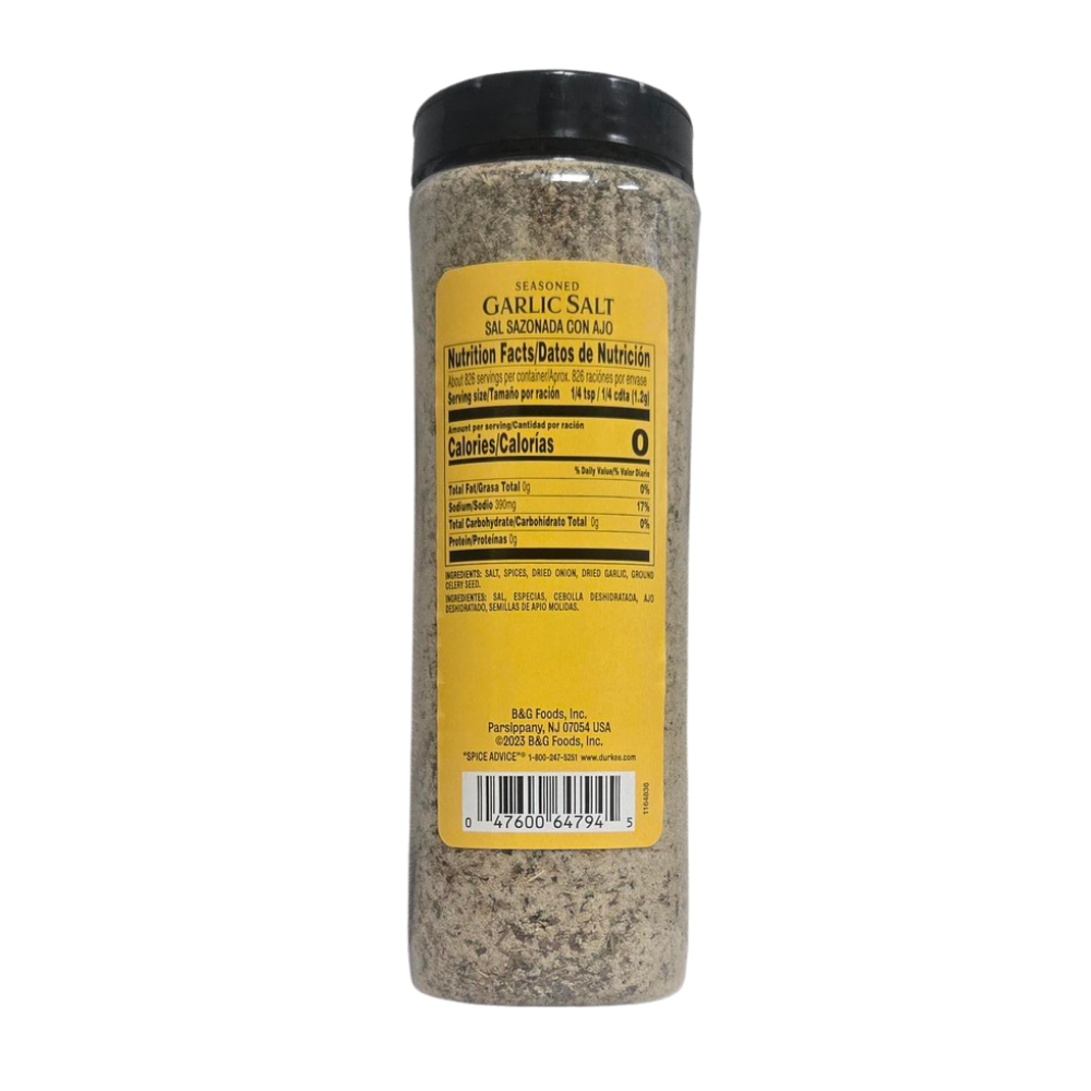 Durkee Seasoned Garlic Salt, 35 oz. (64794)