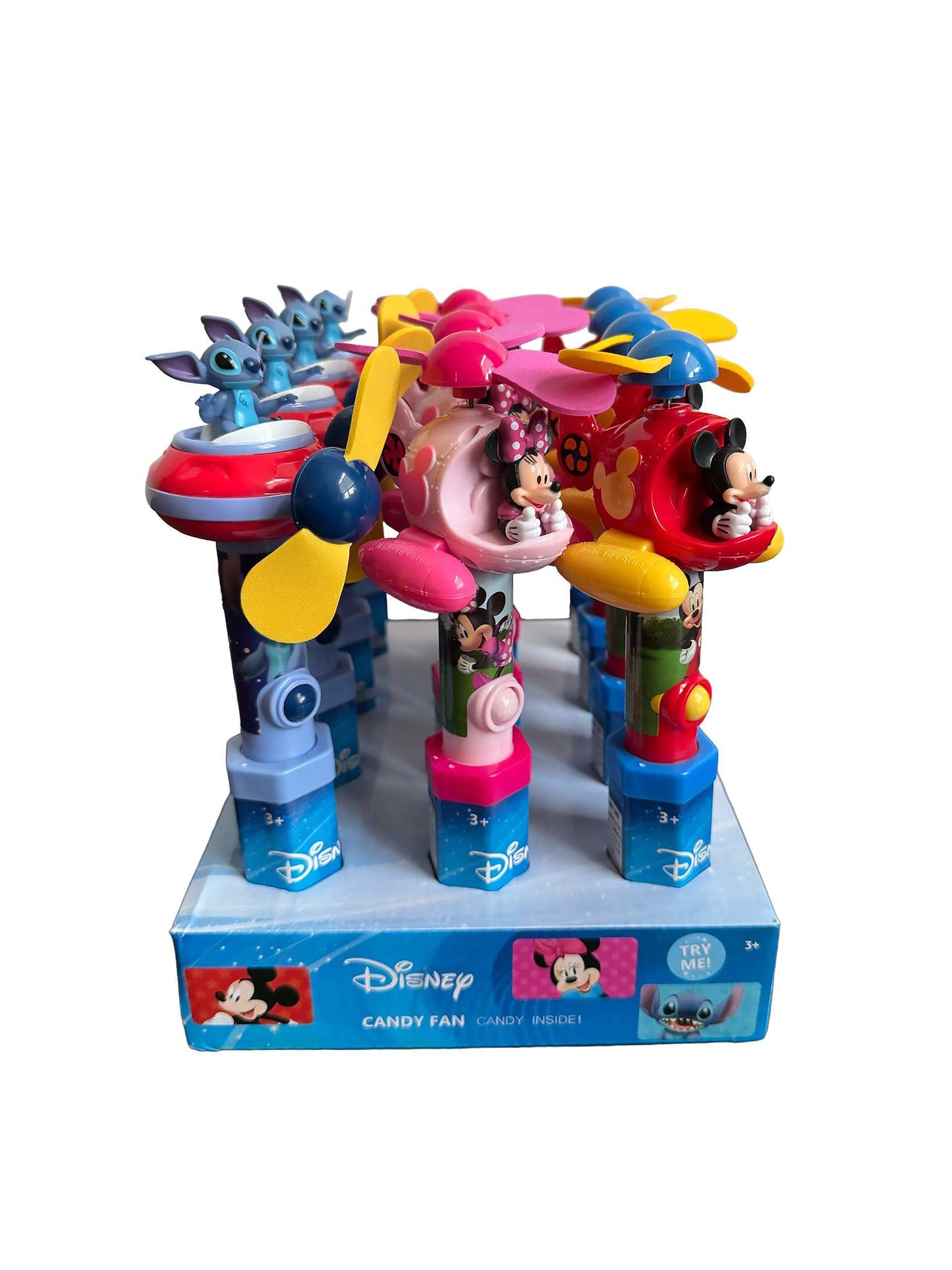 Candyrific Disney Assorted Candy Fans (Pack of 12) (63416)