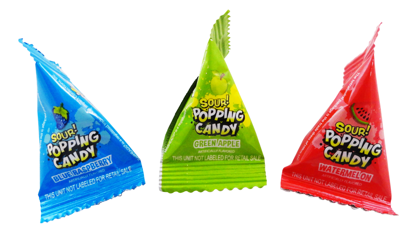 Candyrific Warheads Popping Candy Bag (40 count bag) (27772)