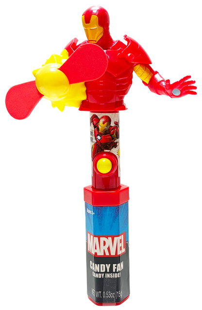 Candyrific Marvel Avengers Assorted Character Fans (Pack of 12) (65191)