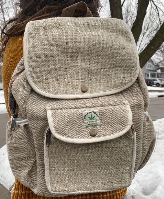 Churpi Multipurpose Hemp Backpack (Eco-Friendly)