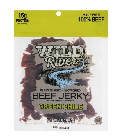 Jack Link's Wild River Green Chile Jerky, 3.5 oz. bag