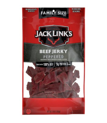 Jack Link's Peppered Beef Jerky, 10 oz. bag