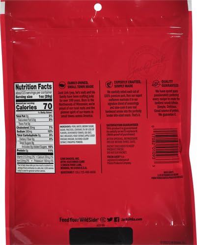 Jack Link's BBQ Pork Tender Bites, 3.25 oz. bag (01093)