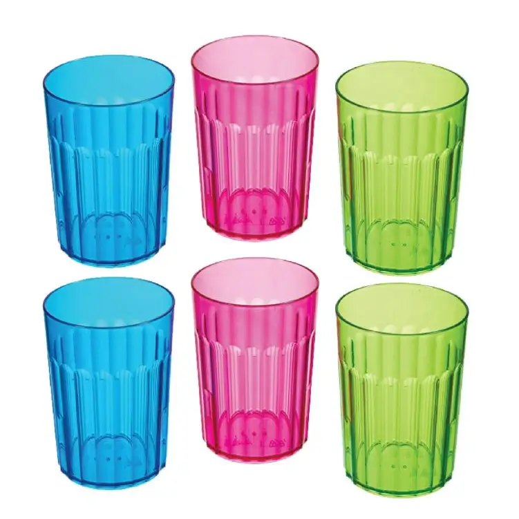 Arrow 10 oz. Rainbow Tumblers Assorted Colors - 6 count - Cookware