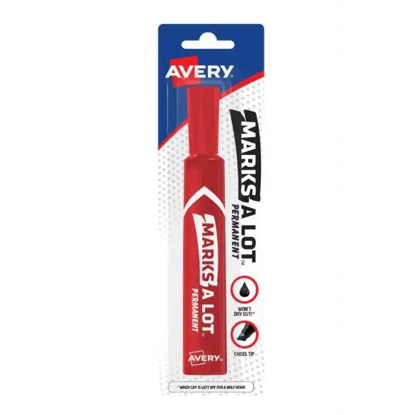 Avery Permanent Red Marker