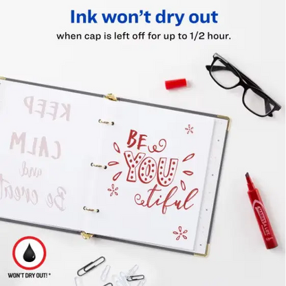 Avery Permanent Red Marker