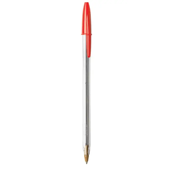 BIC Cristal Xtra Smooth Red Ballpoint Pen 10 Pack