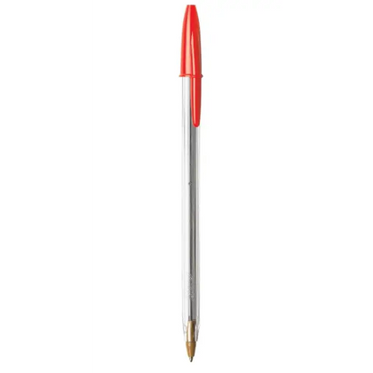 BIC Cristal Xtra Smooth Red Ballpoint Pen 10 Pack