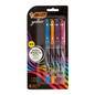 BIC Gelocity Stic Fashion Pen Asst. Colors 4 Pack