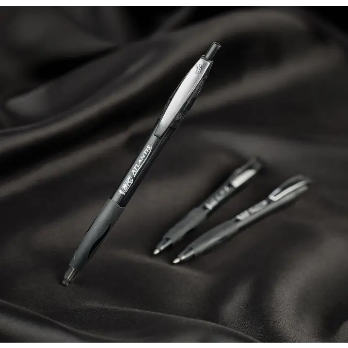 BIC Glide Retractable Ballpoint Pen 2 Pack
