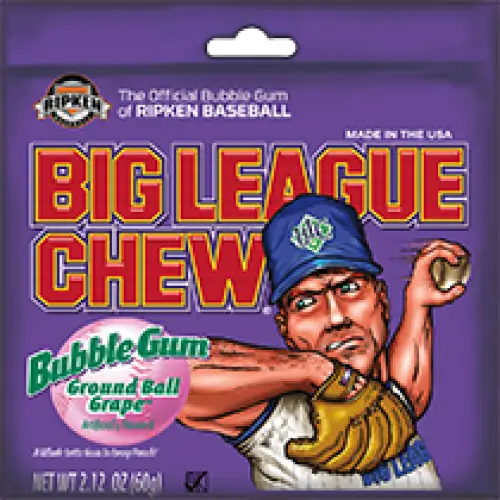 Big League Chew - Grape, 2.12 oz.