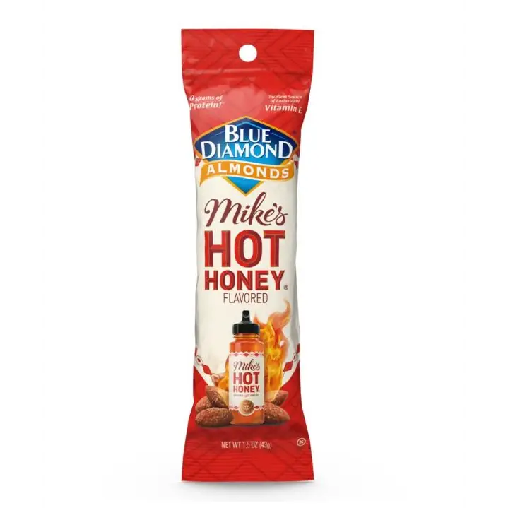 Blue Diamond Mike’s Hot Honey Almonds 1.5 oz. (Box of 12)