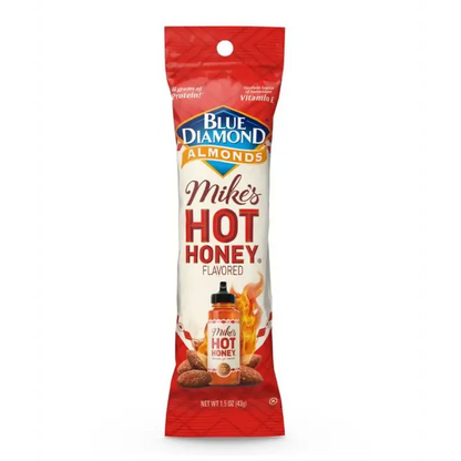 Blue Diamond Mike’s Hot Honey Almonds 1.5 oz. (Box of 12)