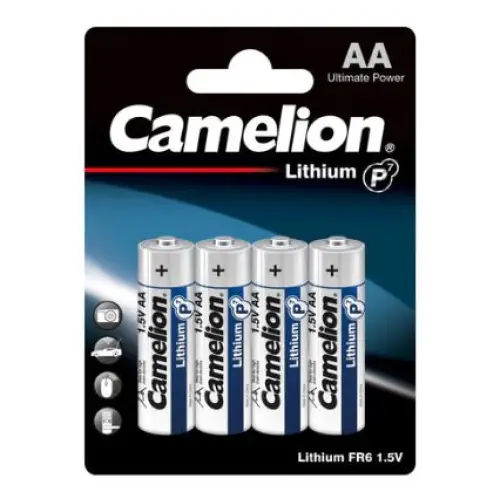 Camelion AA Lithium Batteries 4 Pack
