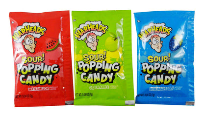 Candyrific Warheads Popping Candy Peg Bag (4 count bag) (26654)