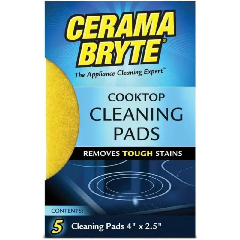 Cerama Bryte Cooktop Cleaning Pads 5 pack - Grocery