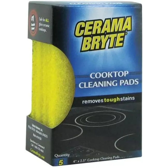 Cerama Bryte Cooktop Cleaning Pads 5 pack - Grocery