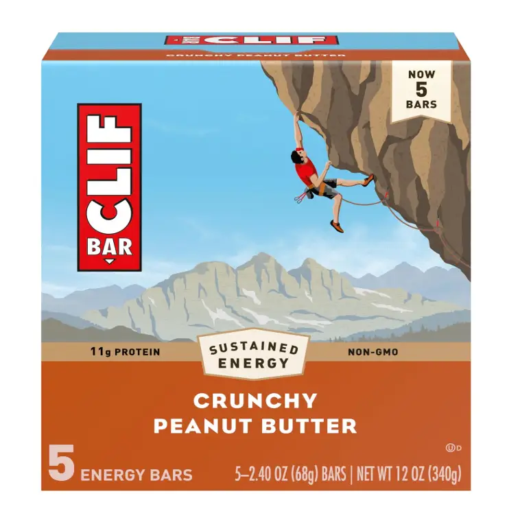 Clif Bar Crunchy Peanut Butter 5 Pack