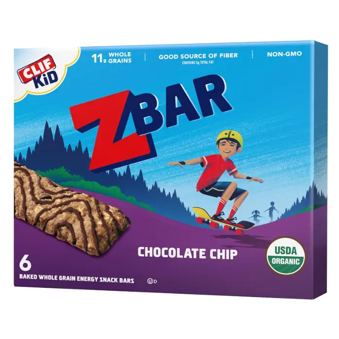 Clif Kid ZBar Chocolate Chip 6 Pack