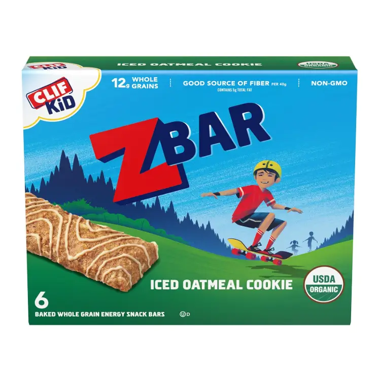 Clif Kid ZBar Iced Oatmeal Cookie 6 Pack