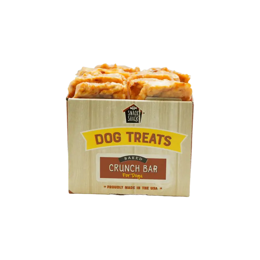 Cosmo’s Snack Shack Pet Treats Baked Crunch Bar 18 Treats (00618)